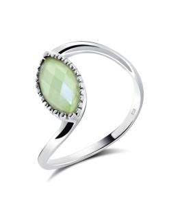 Prehnite Silver Rings NSR-2330